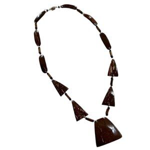 Boho Chic Earthy Festival Necklace